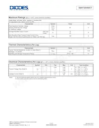 SBRT20V60CT Datasheet Page 2