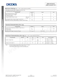 SBRT30U45CT Datasheet Page 2