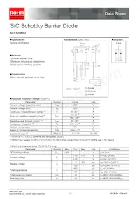 SCS120KE2C Datasheet Cover