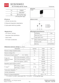 SCS230KE2C數據表 封面