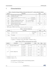 STPS15L30CB-TR Datasheet Page 2