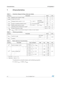 STPS30H60CGY-TR Datasheet Page 2