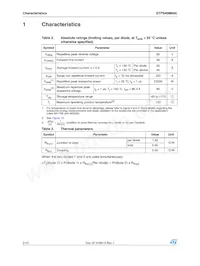 STPS40M60CG-TR Datasheet Pagina 2