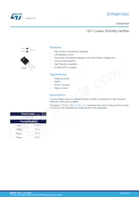 STPS61150CW Datasheet Cover