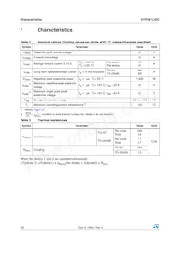 STPS61L60CT Datasheet Page 2
