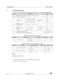 STPSC10H12CWL Datasheet Page 2