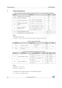 STPSC40065CW Datasheet Page 2