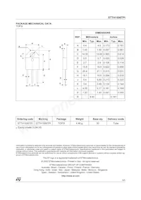STTH1506TPI Datasheet Page 5
