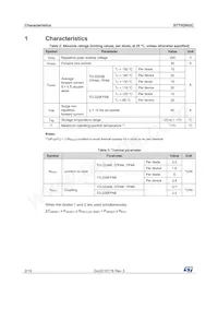 STTH2002CR Datasheet Page 2