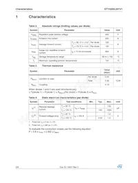STTH200L04TV1 Datasheet Page 2