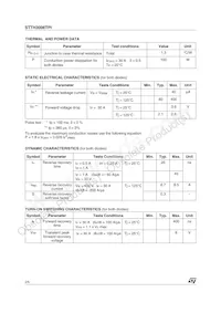 STTH3006TPI Datasheet Page 2