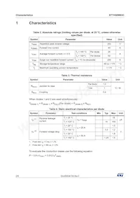 STTH50W03CW Datasheet Page 2