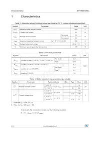STTH60AC06CPF Datasheet Page 2