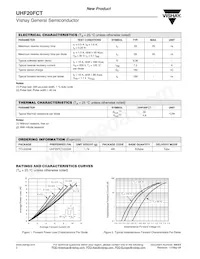 UHF20FCT-E3/4W Datasheet Page 2