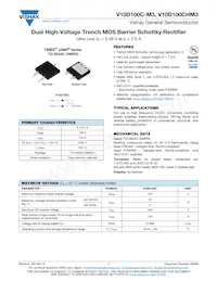 V10D100C-M3/I Datasheet Cover