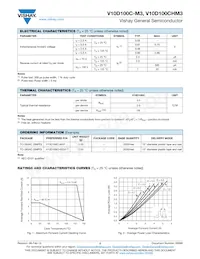 V10D100C-M3/I Datasheet Page 2