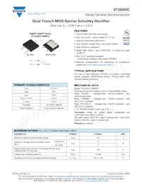 V10D60C-M3/I Datasheet Cover