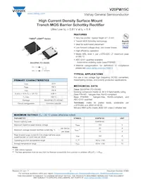 V20PW15CHM3/I Datasheet Cover