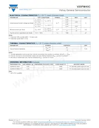 V20PW45CHM3/I Datasheet Page 2