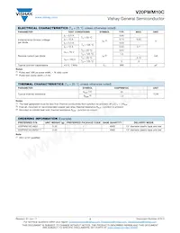 V20PWM10C-M3/I Datasheet Pagina 2