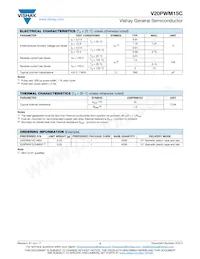 V20PWM15C-M3/I Datasheet Page 2