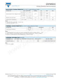 V20PWM45CHM3/I Datasheet Page 2