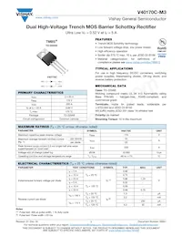 V40170C-M3/4W Datasheet Cover