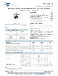 VB40150C-M3/8W Datasheet Cover