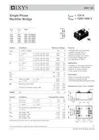 VBO125-18NO7 Datasheet Copertura