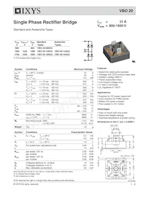 VBO20-14AO2 Datasheet Cover