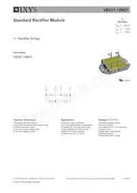 VBO21-12NO7 Datenblatt Cover