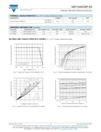 VBT1045CBP-E3/4W數據表 頁面 2