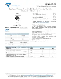 VBT2045C-E3/4W Datasheet Cover