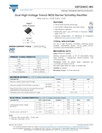 VBT2060C-M3/4W Datasheet Cover