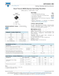VBT2080C-M3/4W Datasheet Cover