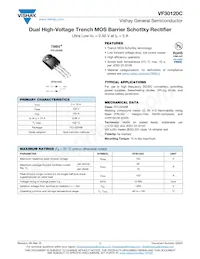 VF30120C-M3/4W Datasheet Cover