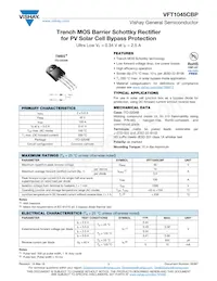 VFT1045CBP-M3/4W Datasheet Cover