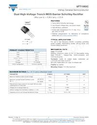 VFT1060C-M3/4W Datasheet Copertura