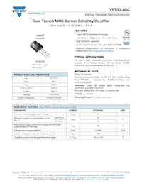 VFT30L60C-M3/4W Datasheet Cover