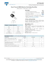 VFT30L60C-M3/4W Datenblatt Cover