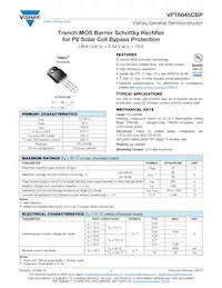 VFT6045CBP-M3/4W Datasheet Cover