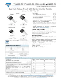 VI20200G-E3/4W Datasheet Cover
