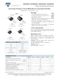 VI20202C-M3/4W Datasheet Cover