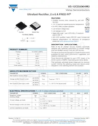 VS-12CDU06HM3/I Datasheet Cover
