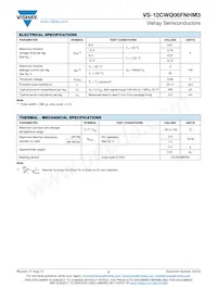 VS-12CWQ06FNTRRHM3 Datasheet Page 2