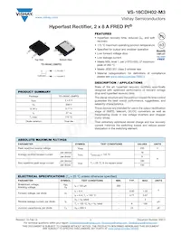VS-16CDH02-M3/I Datasheet Cover