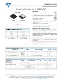VS-20CDH02-M3/I Datasheet Copertura