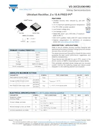 VS-30CDU06HM3/I Datasheet Cover