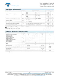 VS-400CNQ045PBF Datasheet Page 2