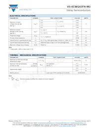 VS-6CWQ03FN-M3 Datasheet Page 2